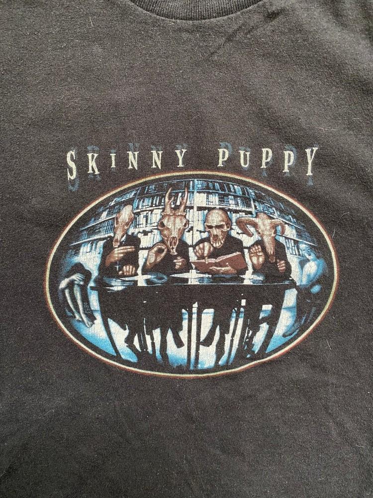 Новая популярная черная унисекс футболка 99’ Skinny Puppy S234XL FN113
