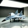 1:81 J-16 Военный истребитель, Литая модель самолета из сплава, Симуляция самолета, Коллекционная декоративная игрушка