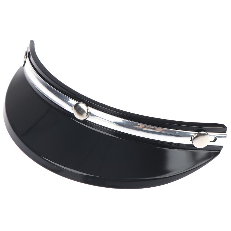 Motorcycle Face Shield Visor Retro Anti-Fog Scratch Resistant Universal Fit Replacement for Outdoor Road Riding