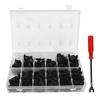 240PCS Car Retainer Clips 12 Popular Size ABS Plastic Universal Fit Push Pin Rivets Set for Door