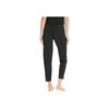 Puma Yoga Series Solid Color Drawstring Yoga Pants Women Pants Black 521923-01