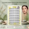 New Chinese Style False Eyelashes Lightweight Comfortable for Natural Makeup Look