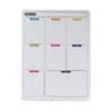 Erasable Magnetic Fridge Planner: Weekly Schedule & Memo Board