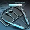 Cross-Border Neckband Bluetooth Headset with Extended Battery Life for Sports and Running