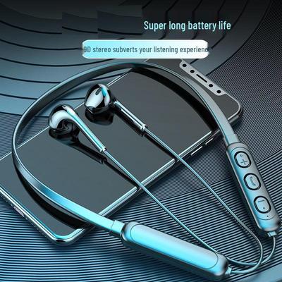 Трансграничная шейная Bluetooth-гарнитура с увеличенным временем работы аккумулятора для спорта и бега