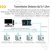 Speed USB RS485 Converter Isolation Technology 32 Devices Support Suitable for Building Monitoring Systems