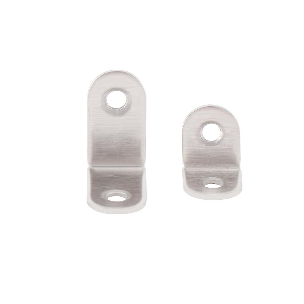 Tone Stainless Steel Metal Craft Round End 90 Degree Decor Corner Bracket Angle Bracket Furniture