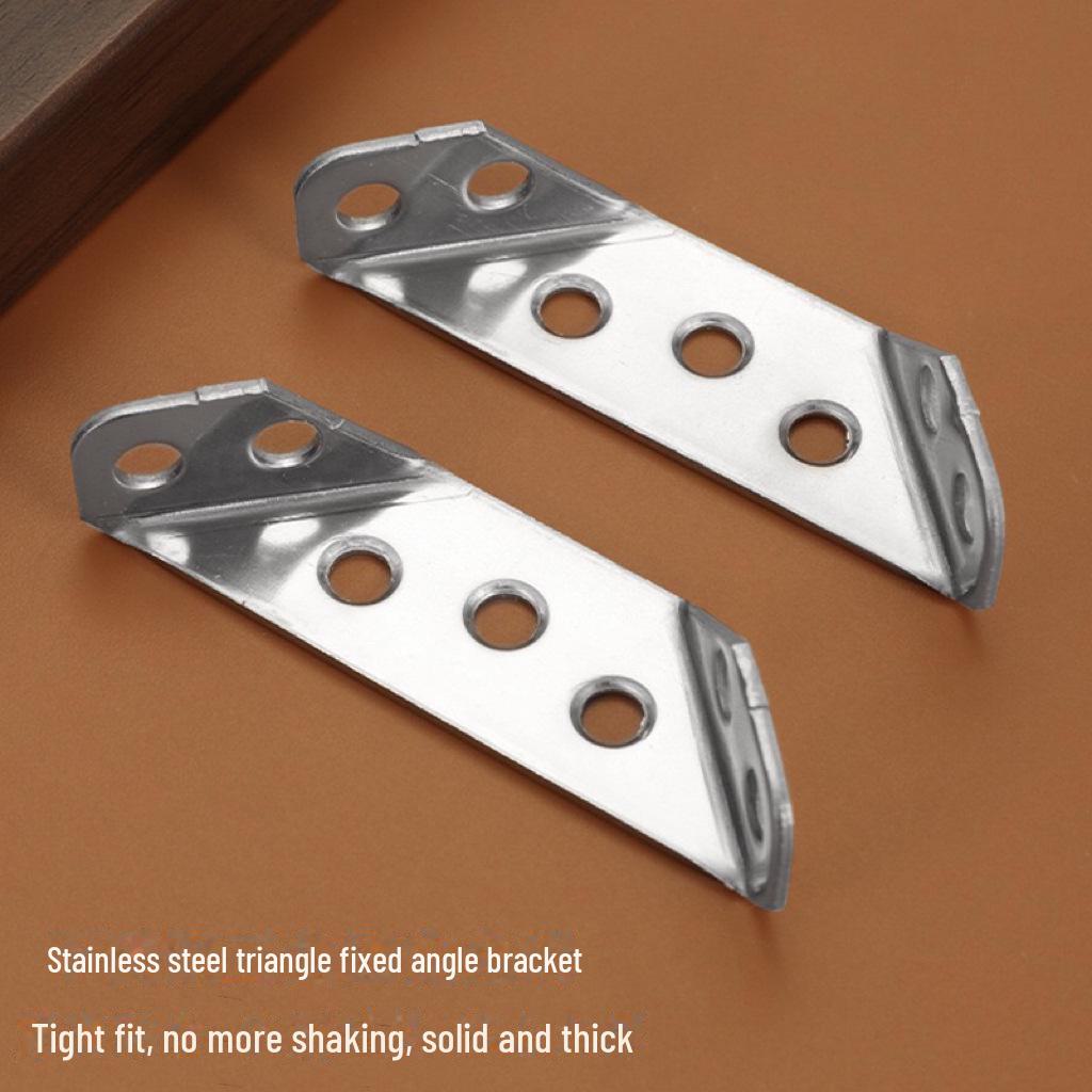 Многофункциональный угловой кронштейн из нержавеющей стали для поддержки лестниц и мебели