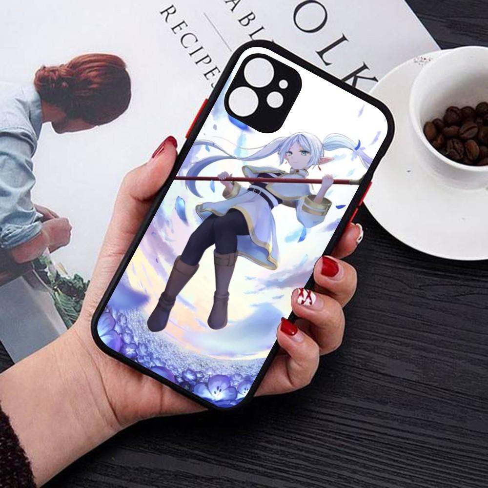 Горячий японский аниме-комикс Фрирен Чехол для телефона Для IPhone 14 11 12 13 Mini Pro Max 8 7 Plus X XR XS MAX Полупрозрачная матовая крышка