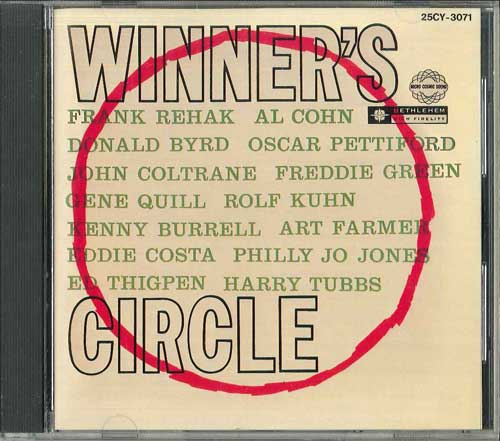 CD ДЖОН КОЛТРЕЙН - Winner's Circle 25CY3071 BETHLEHEM Япония Джаз Б/у