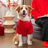 Warm Fleece Winter Puppy Clothes New Year's Gift Dog Jacket Fashion Large Dog Coat  Pet Supplies