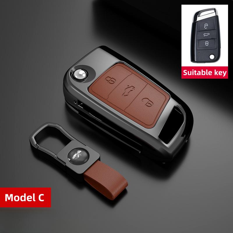 Цинковый сплав для VW Volkswagen Keycase Magotan B8 Seventeen To Eighteen Passat New Passat arteon Passat B5 B6 Key Case Key Cover