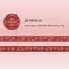 JIANWU Серия «Багровый Пролог» Винтажная Красная Бабочка Звезда Любви Пейзаж Коллаж Из Материалов Лента Творческий DIY Журнал Канцелярские Товары