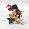 Мультяшная Фигурка Аниме One Piece Остров Призраков Битвы Сцена с Луффи Модель Статуэтка из ПВХ Коллекция Игрушка для Мальчика Настольное Украшение Подарок
