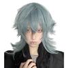 Sofeiyan Wig Like a Christmas Design Clothing Black Wolf Mullet Wolf Long Handsome Natural Small Face Harajuku Makeover Cosplay Full Wig Blue Wig