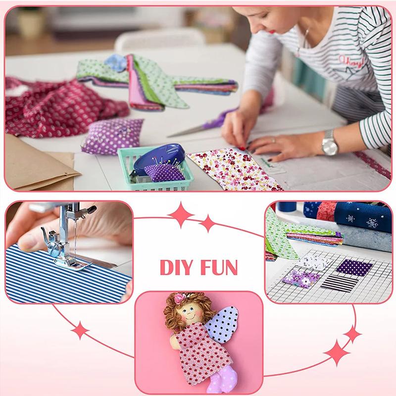 40 шт. Набивные Разноцветные Лоскутные Рулоны Сделай Сам & Квилт Для Начинающих Тканевые Полоски 6.3x50СМ Серия "Горошек" Хлопковая Ткань