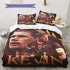 Kevin De Bruyne Belgium National Team Portrait Print 3 Pieces Duvet Cover Set Football Sports Bedding Bedroom Decor Without Pillow Core Comforter