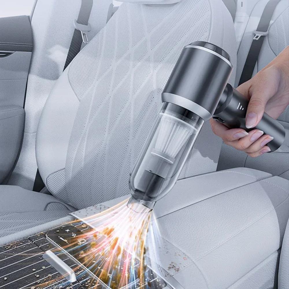 360000PA автомобильный пылесос с сильным всасыванием, портативный мини беспроводной мощный пылесос для автомобиля, бытовой техники