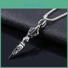 Vajra Pendant Alloy Necklace Alloy Geometric Jewelry Pendant For Fashion Casual