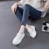 Summer Trendy Women's Half Slippers Fashion Breathable Platform Shoes Modern Sandals Small White Shoe Korean Student Shoes Mujer