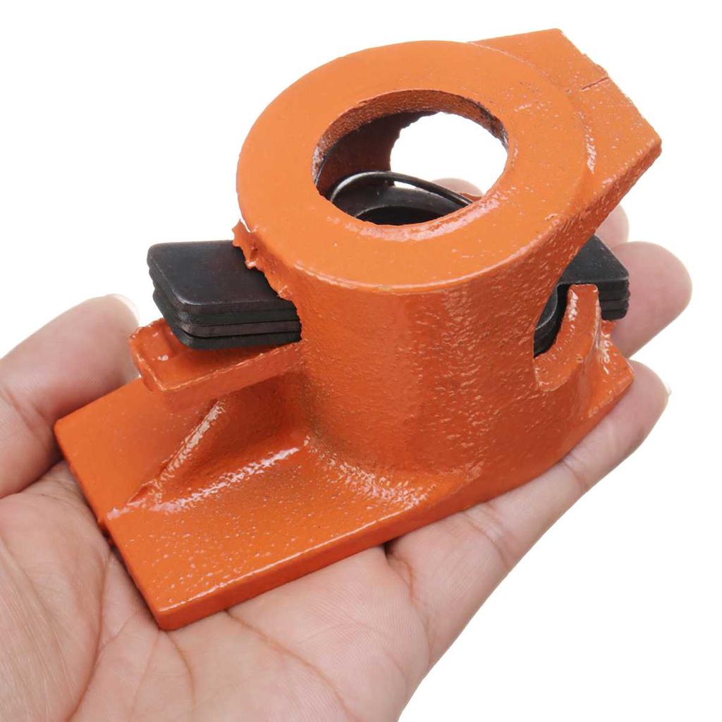 Pipe Heavy 34 Inch Duty Clamp For Woodworking Wood Gluing Pipe Clamp Steel Cast Iron Pipe Clamp Fixture Carpenter Hand Tool