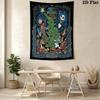 Jack Skellington'S Halloween Night Adventure Tapestry Fashion Print Wallmounted Atmospheric Background Cloth Background Cloth Wall Decoration