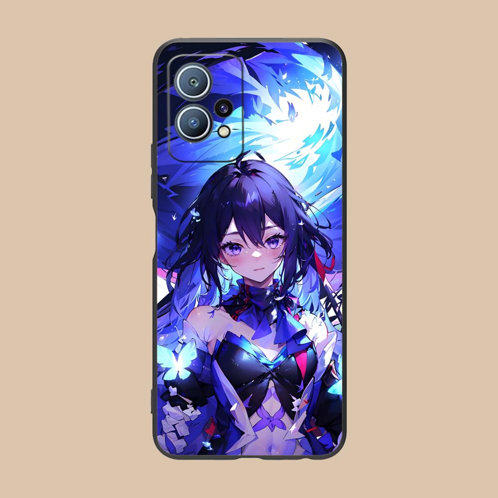 HSR Seele Матовый ТПУ Чехол для Мобильного Телефона для Huawei P60 P50 P40 P30 P20 P10 P9 P8 Pro Lite Plus Цветной Печатный Чехол
