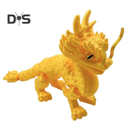 3D-печатная фигурка дракона, реквизит для фотосъемки, реалистичная, яркая, цветная, мини-статуя дракона, игрушка-фиджет для взрослых и детей
