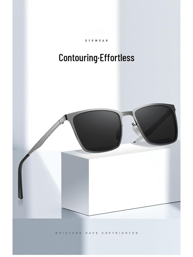 Мужские поляризационные солнцезащитные очки от УФ-излучения для вождения