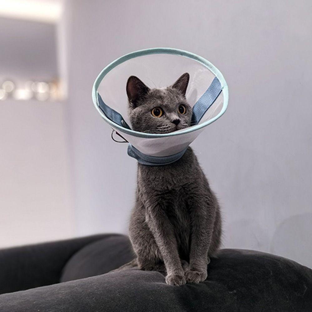 Breathable Pet Neck Cone Soft Cat Neck Protective Circle  Postoperative Care