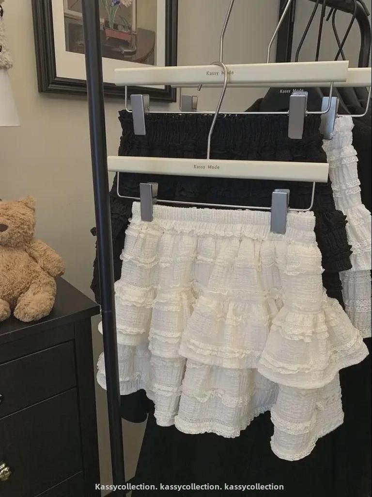 Весенняя милая балетная кружевная пышная юбка - Soft Girl Design