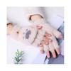 Mink gloves Cat Claw Winter Warm Wool Touchscreen Gloves Flap Cover Women Men Fingerless Flip Gloves Knitted Mittens Glove XMAS