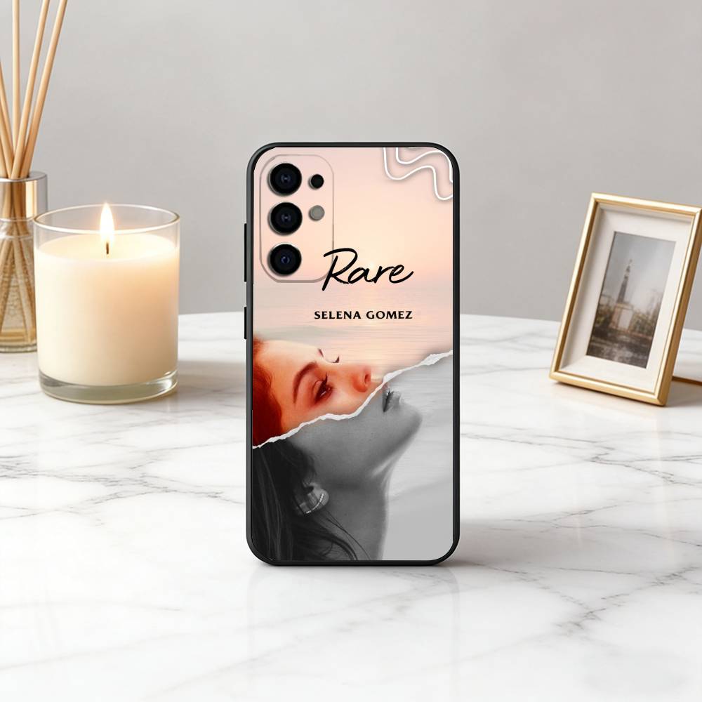 Чехол для телефона S-Selena Sweet G-Gomez-SG Для Samsung S25,S24,S21,S22,S23,S30,Ultra,S20,Plus,Fe,Lite,Note,10, Черный Чехол