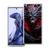 Прозрачный чехол для телефона для Xiaomi Mi 14 13 12 11 Ultra Poco X3 NFC F3 F6 Pro Мягкий ТПУ корпус Модный тренд Мультяшный Китайский дракон