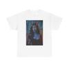 Gothic Horned Goddess Woman Fantasy Tee, Witchy T-Shirt Dark Art Apparel
