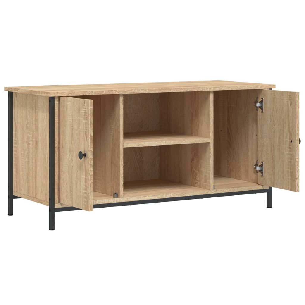 TV Cabinet Sonoma Oak 100x40x50 cm Particleboard