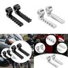 2Pcs Highway Pegs with Mount Clamp Kit, Highway Bar Foot Peg Footrest Folding Footrest for R1300GS
