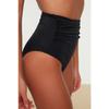 Черные трусики бикини для похудения с высокой талией Tbess20ba0018