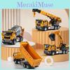 Alloy Engineering Vehicle Model With Inertia Drive For Kids Playroom Decor