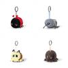 Cartoon Shape Insect Plush Keychain Backpack Pendant Decoration For Gift Kids