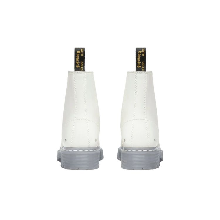 Dr. Martens A-COLD-WALL* X 1460 Comfortable Front Metal Zipper Short Boots Unisex Boots White 28014111