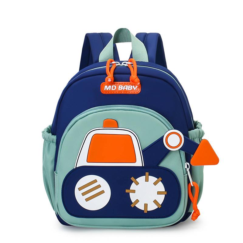 Cute Cartoon Backpack For Kids Lightweight Nylon School Bag For Boys And Girls