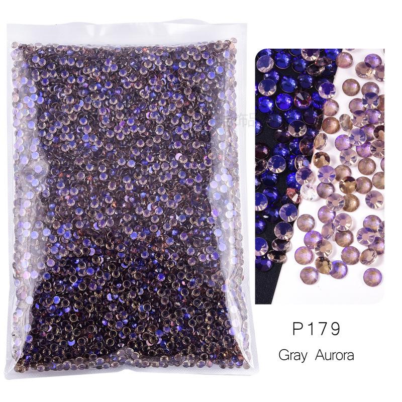 P72-180 Стеклянный нейл-арт Большая сумка с плоским дном и бриллиантами, посеребренные DIY Ювелирные изделия с бриллиантами Аксессуары Чехол для мобильного телефона Аксессуары со стразами