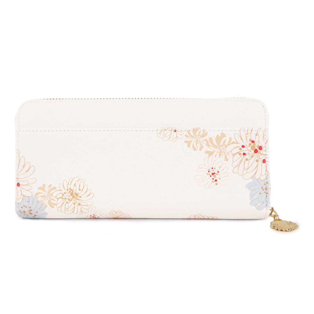 Paul Joe ACCESSOIRES Кошелек длинный с принтом хризантем Цветочный кошелек и PJA-W971 Женский