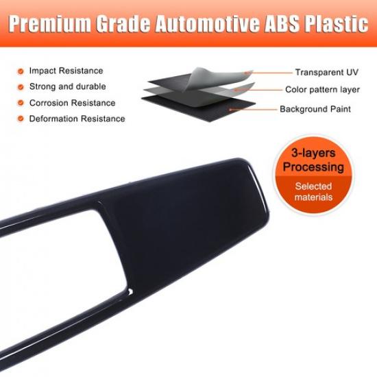 Глянцевая черная накладка на основание рычага переключения передач центральной консоли для Acura RDX 2013-2017