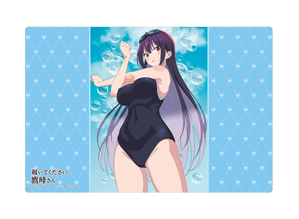 Bushiroad Rubber Mat Collection V2 TV Anime Wear Swimsuit Vol.1736 "Please It, Takamine-san" "Takamine Takamine" Ver.