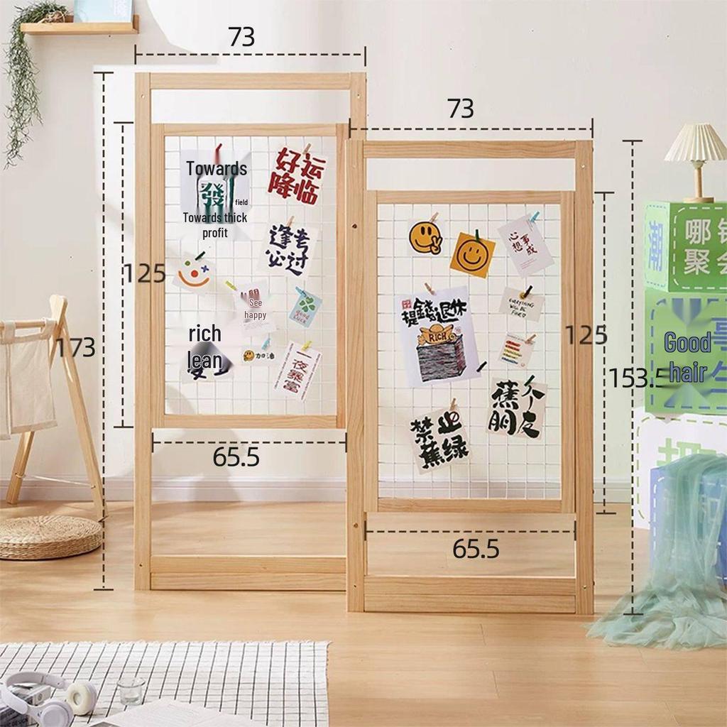 Mobile Art Display Stand for Kindergarten