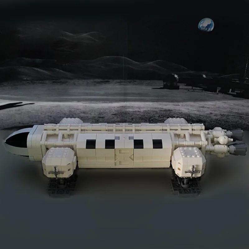 Нетоксичные Moc Новый Космос 1999 Орёл Космический Корабль Космопорт Строительные Блоки Центр Запуска Шаттла Авиационные Кирпичики Игрушки Идеи Подарки для Детей