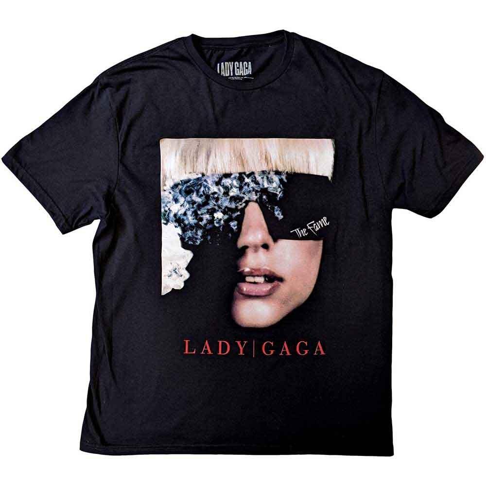 Леди Гага The Fame Фото Футболка Черная Новая