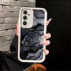 Чехол для телефона Samsung Galaxy A16 A15 A26 A32 A71 A72 A34 A53 A54 A23 A12 A13 A51 A73 A56 A35 A36 Мраморный узор Матовый